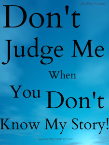 Dont judge story